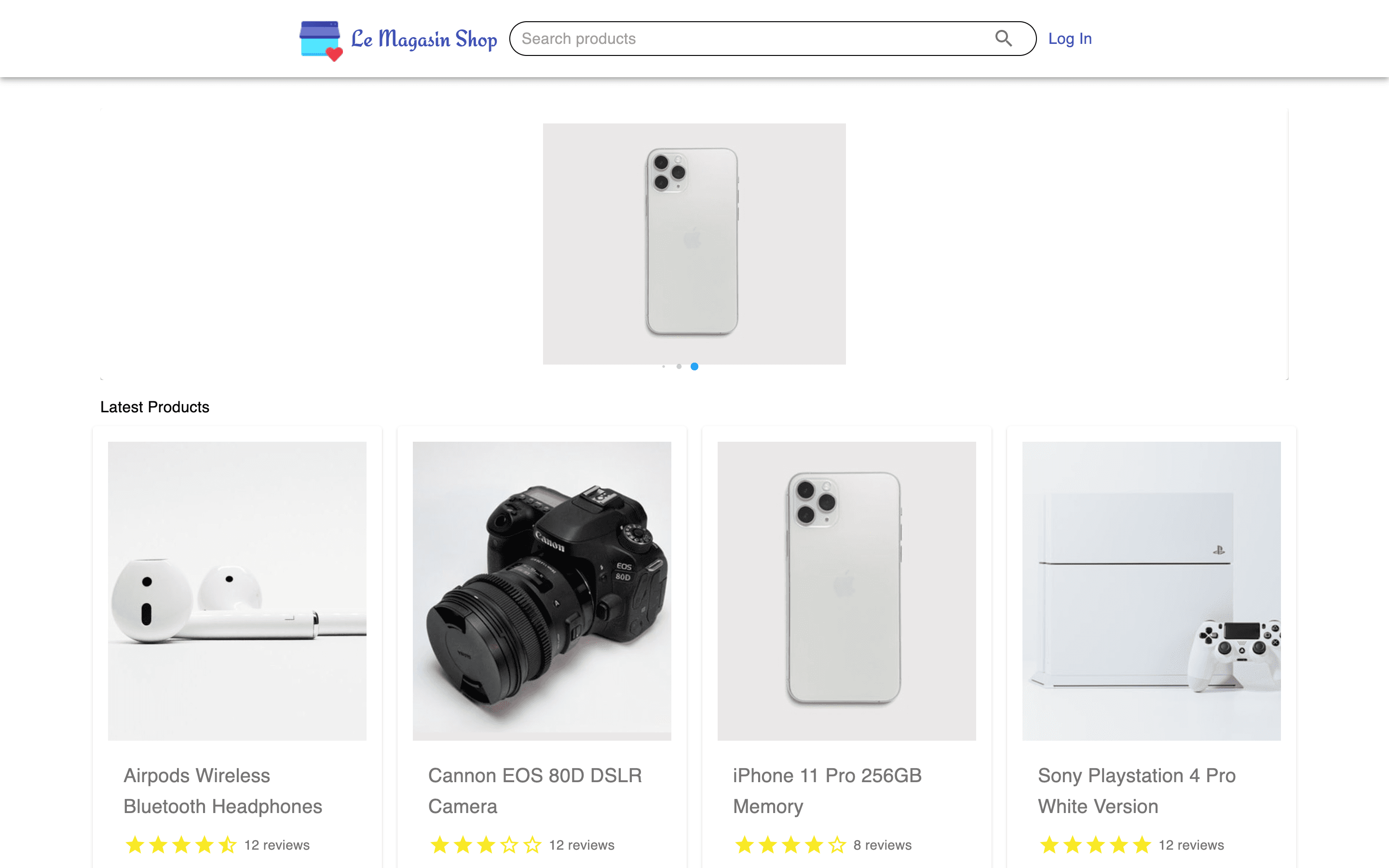 E-Commerce MERN project with sandbox Paypal integration and Material UI styling